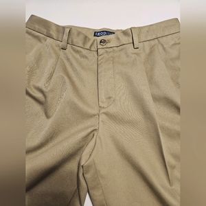 IZOD Men's Classic Fit Khaki Pants Size 34 x 32 #M-90